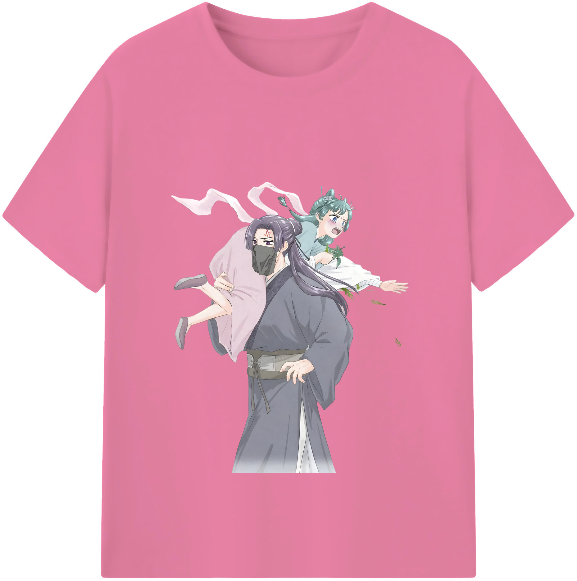 （画像用） 薬屋のひとりごと The Apothecary Diaries 綿100％半袖Tシャツ（フロントプリント）